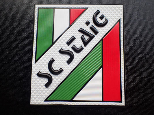 OEM Niestandardowe wytłoczone logo 3D Miękkie naszywki z TPU na ubrania
