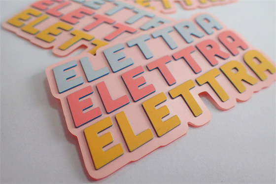 Niestandardowe etykiety do sitodruku z PVC TPU z 3 kolorami Pantone