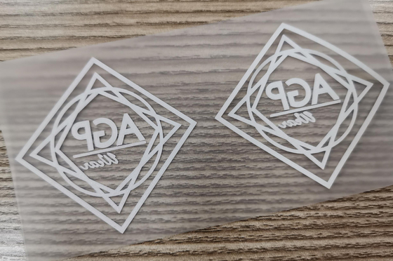Wysokiej jakości odzież Etykiety termotransferowe Druk 3D Silikon